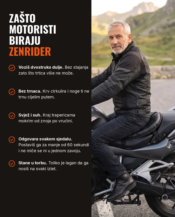 Zašto motoristi biraju ZenRider