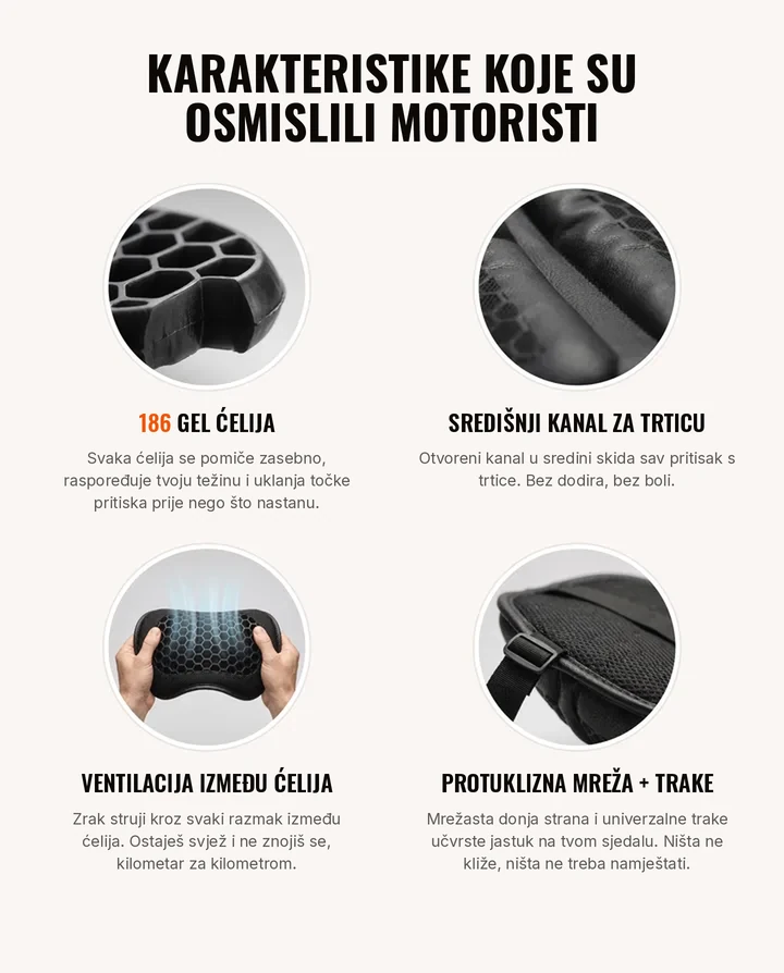 Karakteristike koje su osmislili motoristi